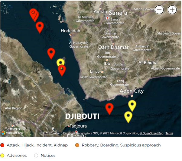 Attacks on Vessels